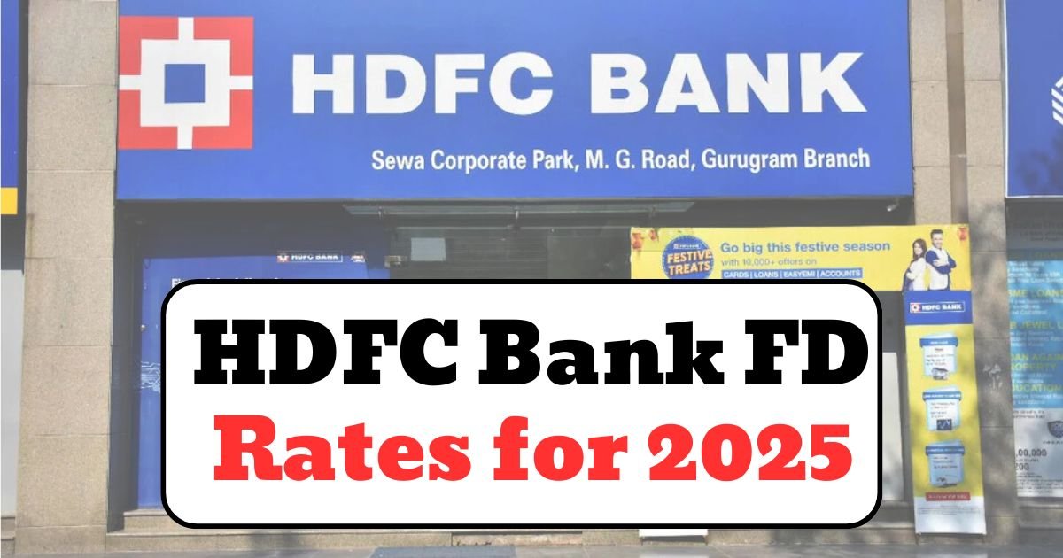 HDFC Bank FD Rates for 2025